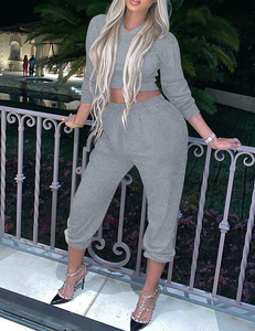 Wholesale Womens Crop <b>Top</b> Hoodies Personalized Branding - Product Image 6