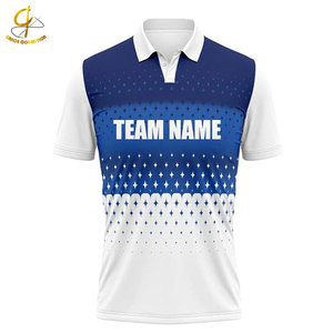 Cómodo equipo impreso desgaste Cricket Jersey para parches personalizados Cricket Jersey para hombres hecho de Sialkot - Product Image 2