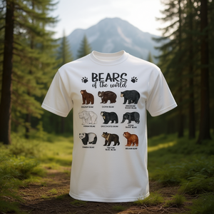 Colección Mundial de Camisetas Premium con Temática de Osos para Amantes y Conocedores de los Osos! El Regalo Perfecto para los Fans! - Product Image 2