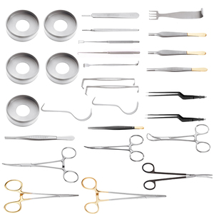 ชุดเครื่องมือผ่าตัดเสริมจมูกสเตนเลสสำหรับใช้ในอุตสาหกรรม28ชิ้นเครื่องมือปรับแต่งได้สำหรับขั้นตอนการแปลงโฉมของคุณแม่ - Product Image 1