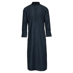 Al Daffah Thobes Nouveau Style Custom Made Islamic Premium Quality Men Thobes Custom manufactured daffah men stand collar - Product Image 1