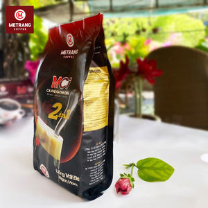 Meilleur prix haute qualité 2in1 poudre de café instantané 500g sac non laitier soluble crémier sucre goût sucré direct Vietnam - Product Image 4