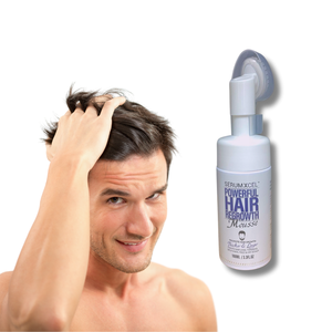 Dermatólogo-Formulado Hombres Crecimiento del cabello Impulsar el crecimiento del Berro Botella Producto de cuidado personal para adelgazar el cabello - Product Image 1