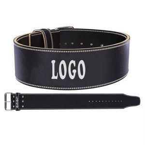 Ceinture de musculation en cuir de qualité supérieure de 10 mm d'épaisseur, respirante, accessoire de gym pour la compression, l'haltérophilie, l'entraînement physique - Product Image 5