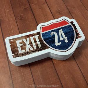 Pegatinas de pared decorativas para exteriores resistentes a los rayos UV personalizadas, vinilo adhesivo de larga duración con tintas de marca para uso en interiores y exteriores - Product Image 2