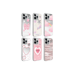 Coque en silicone liquide brillant de luxe Netzy SAFA Mimbo Design pour iPhone 14 Pro, protection antichoc, coque arrière - Product Image 2