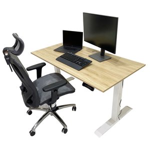 Modern Ergonomic <b>Computer</b> <b>Desk</b> and Chair Set-CB68150 - Product Image 1