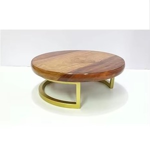 Recién llegado, tapa de madera con soporte de alambre de metal bellamente elaborada por S AND SONS INTERNATIONAL - Product Image 5