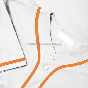 Best Selling Unisex Baseball & Softball Jersey Quick Dry Sportswear Custom Wholesale Sublimated Plain Jersey for <b>Men</b> - Product Image 5