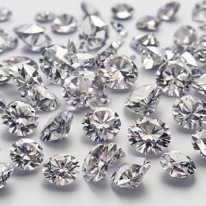 Diamant en vrac STAR MELEE poli lâche synthétique D couleur VVS pureté coupe ronde laboratoire fait IGI certifié Type 2A diamant mélange Lot - Product Image 2