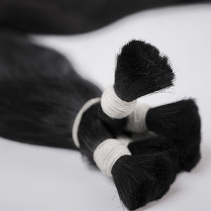 Paquets et perruques de cheveux humains bruts en gros, Vente en gros de cheveux vietnamiens bruts noirs vierges droits - Product Image 5