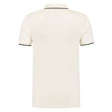 OEM 100% algodón tela Polo-Cuello con cierre de botón bordado en el pecho manga corta dobladillo recto Golf hombres Polo camiseta - Product Image 3