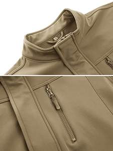 Chaqueta Impermeable para Hombre con Cierre de Cremallera, Tejido de Secado Rápido y Transpirable, Chaqueta de Invierno para Hombre de Talla Grande - Product Image 4