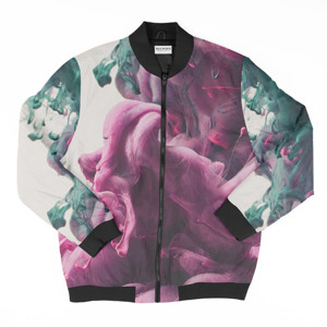Venta al por mayor de servicio OEM hombres personalizado satén 3D sublimación de impresión chaqueta de béisbol chaquetas de Bombardero - Product Image 3