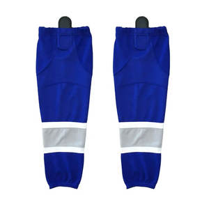 2024 Precio barato Ropa deportiva Logotipo personalizado Sublimación para jóvenes y adultos Poliéster Ropa de hockey Equipo Calcetines de hockey sobre hielo Sublimación - Product Image 4