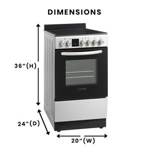 Nouvelle cuisinière électrique-Four à convection à brûleur céramique et friteuse à air - Product Image 3