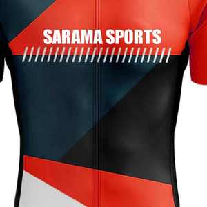 Uniformes de Ciclismo Personalizados Más Populares para Hombre, Tallas Grandes, Secado Rápido, Transpirables, Spandex/Poliéster, Buen Precio, Impresión de Logotipo Personalizado - Product Image 3