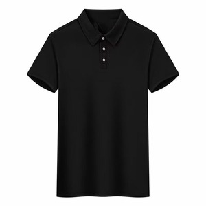 OEM Customized Summer for <b>POLO</b> <b>Shirt</b> Simple Basic Jersey with Short Sleeve Lapel Daily Leisure Team Solid Color Garment Dyed - Product Image 1