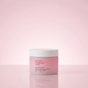 Mascarilla Facial de Arcilla de Caolín Pura Derladie Korean Beauty, Control Intensivo de Grasa, Refinamiento de Poros, Reparación de la Barrera Cutánea, Para Todo Tipo de Piel, Pinktox - Product Image 1