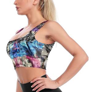Sujetador Deportivo Ligero de estilo cómodo para mujer, diseño más nuevo con almohadillas extraíbles, Spandex/poliéster transpirable para uso en gimnasio de Yoga - Product Image 3