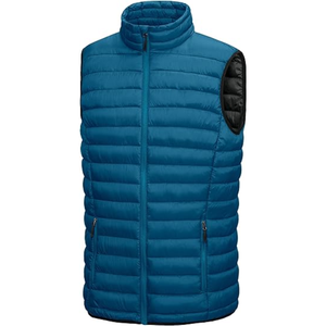 Wholesale Custom <b>Lightweight</b> Warm Sleeveless Jacket Big Size Winter <b>Men</b> Cotton <b>gilet</b> jackets - Product Image 3