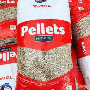 Pellets de Biomasa, Pellets de Madera de Pino de 6 mm A1, Pellets de Madera Europeos de 8 mm DIN PLUS - Product Image 1
