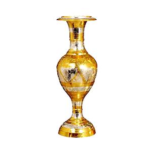 Florero de latón de alta calidad con acabado de pulido martillado duradero para decoración del hogar de mesa y Decoración de mesa - Product Image 6