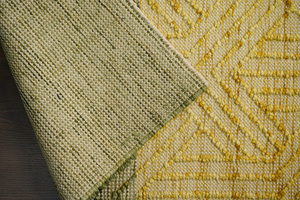 Premium Quality Luxury Textured Wool <b>Boho</b> <b>Rug</b> Handwoven Modern Woollen <b>Rug</b> for Cozy Home Atmosphere Plush Pile Height - Product Image 5