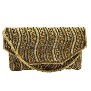 Supplier Wholesale Ethnic Style Ladies Sequin Beaded Clutch Bag Metal <b>Retro</b> Peacock Crossbody Bag Luxury Women Party Evening Bag - Product Image 6