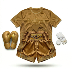 Pantalones Cortos de Compresión Personalizados para Hombre, para BJJ, Boxeo, MMA, Muay Thai, con Estampado Digital, Transpirables, de Spandex/Poliéster - Product Image 3