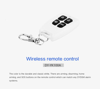 Interruptores de Control Remoto Daytech a Precio de Fábrica, 433 MHz, Código Variable, 4 Botones, Alcance de 30 m, Compatibles con Cualquier Sistema de Alarma GSM
