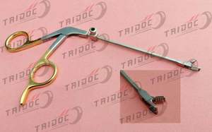 Fórceps de punzón recto de acero inoxidable de alta calidad, instrumento quirúrgico esencial Manual para procedimientos artroscópicos - Product Image 4