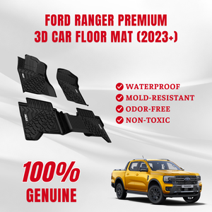 Pour Ford Ranger (3D) TPE matériel antidérapant résistant aux odeurs tapis de voiture élégant apparence élégante Vietnam exportation en gros - Product Image 6