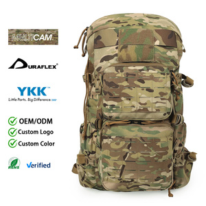 Mochila Táctica de 35L, Camuflaje, Sistema MOLLE, con Cierre Lateral Completo y Cierres YKK - Product Image 2
