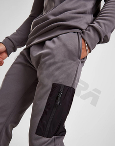 Pantalon de jogging cargo tissé style Bondi pour homme, streetwear, pantalon de sport gris, slim fit, décontracté, extérieur - Product Image 5