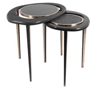 Exclusive Design Rounded Top <b>Nesting</b> <b>Table</b> <b>Living</b> <b>Room</b> Furniture Luxury <b>Nesting</b> <b>Table</b> At Inexpensive Price - Product Image 6