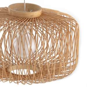 Articles de décoration les plus chauds de 2024: Lampes suspendues en rotin faites à la main au Vietnam dans un design de luxe moderne - Product Image 2