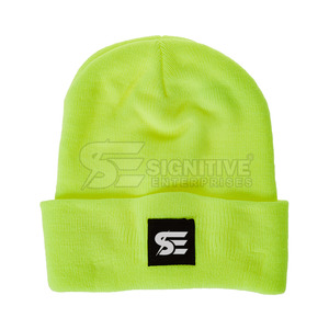 Gorro de Punto Cálido con Diseño Elástico para un Estilo Invernal y Comodidad Diaria al Aire Libre, Gorro de Acrílico Suave - Product Image 1