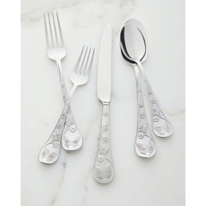 Lujoso juego de cubiertos forjados a mano chapados en oro Diseño de tendencia elegante para cocina de restaurante Cubiertos de mesa de lujo - Product Image 5