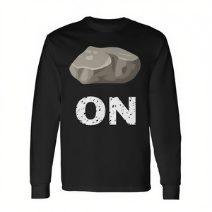 T-shirt à manches longues Rock On Rock Geology Mineral - Product Image 2