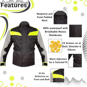 Nuevo diseño de la mejor calidad moto textil traje bajo MOQ al por mayor moto textil traje para hombres - Product Image 5