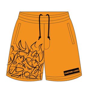 Pantalones cortos de malla de doble capa XS personalizados para hombre, pantalones cortos deportivos informales y de fitness con estampado de sublimación deportiva de poliéster al por mayor - Product Image 4