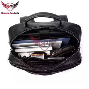 Premium 100% Real Leather Multipurpose <b>Backpack</b>: Travel, Office, <b>Laptop</b>, School Bag - Business Bag <b>for</b> Men and <b>Women</b> - Product Image 3