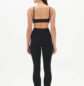 Vente en gros de leggings décontractés en laine pour femmes, taille moyenne en polaire respirante, fabriqués au Pakistan 2024 Service OEM - Product Image 3