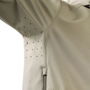 Sudadera con Capucha Estampada Cortavientos para Hombre, Manga Larga, Diseño de Cuello Alto con Cremallera y Bolsillos, Colores Personalizados, Venta al por Mayor OEM/ODM - Product Image 5