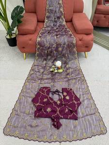 สั่งซื้อผ้าซิมมี่ ชู แบบหนา งานปักดิ้นเลื่อม สองด้าน พร้อมเสื้อโมโนเบนกลอรี สำหรับงานปาร์ตี้ ราคาถูก จำนวนมาก - Product Image 4