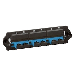 สำหรับแผ่นอะแดปเตอร์ด้านหน้าไฟเบอร์ออปติก SCHNEIDER ELECTRIC Actassi พร้อมแผงแพทช์อะแดปเตอร์ 3 X SC Duplex SM - Product Image 1