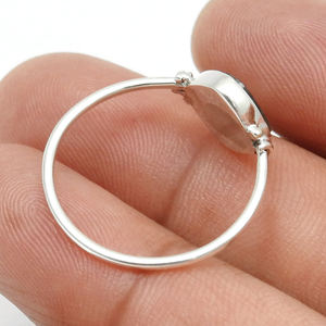 หินลาบราดอไรต์ธรรมชาติรูปทรงเบาะรองนั่งดูสง่างามแหวน925เงินสเตอร์ลิงทำด้วยมือเครื่องประดับขายส่ง - Product Image 6