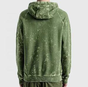 Sudaderas con capucha de algodón 100% impresas personalizadas para hombre, estilo de invierno suave y cómodo con logotipo frontal, teñido liso informal en todos Los tamaños disponibles - Product Image 3