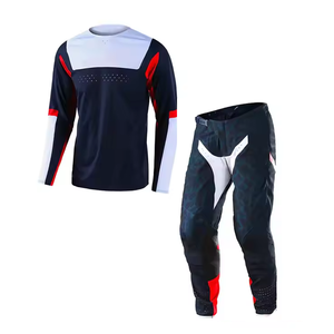 Combinaison de motocross de haute qualité 2025, pantalon et maillot, taille plus, personnalisable, % coton, fabriqué à la main au Pakistan - Product Image 5